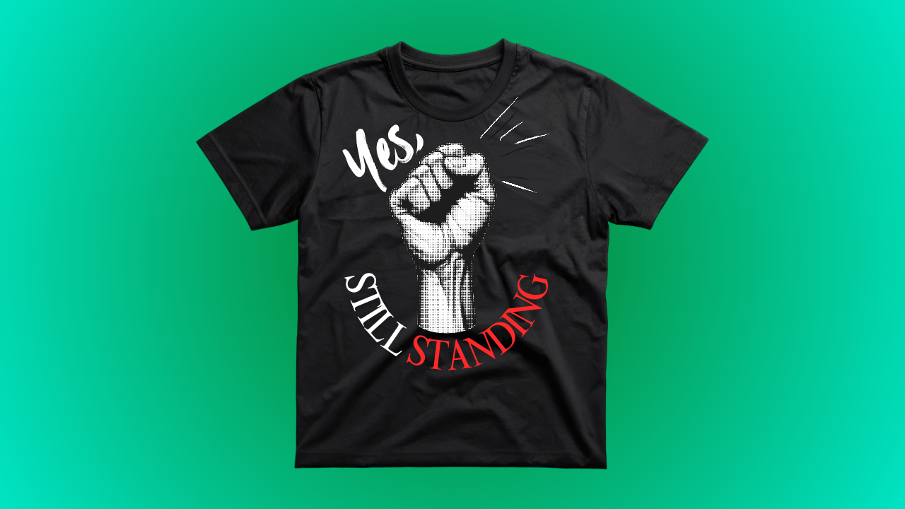 Still Standing - Streetwear T-shirt Design (Digital Download)